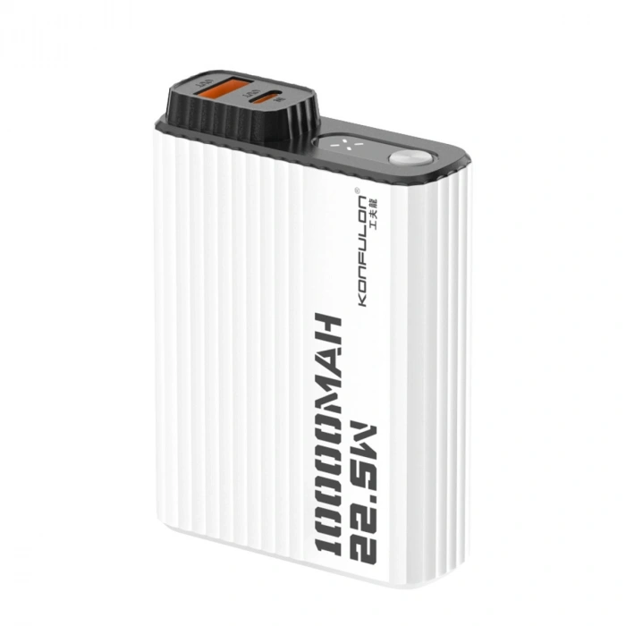 A40Q 10.000 Mah Pd 20w Mini Powerbank - Siyah-beyaz