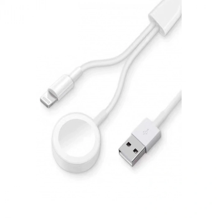 Ac08 2in1 Kablosuz Şarj Apple Watch 1/2/3/4/5/6/7/8/se