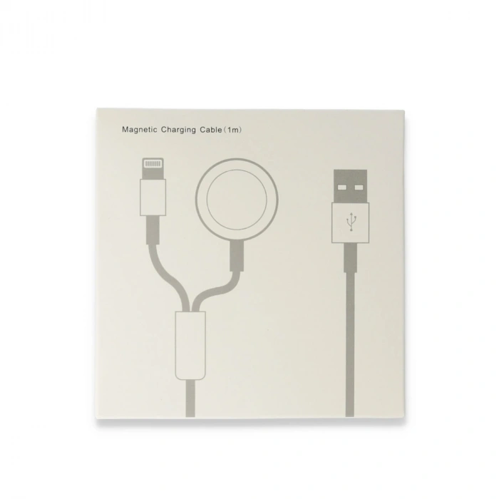 Ac08 2in1 Kablosuz Şarj Apple Watch 1/2/3/4/5/6/7/8/se