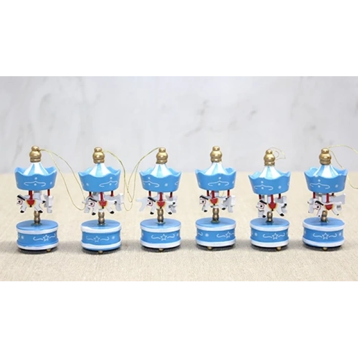 Ahşap 6lı Dekoratif Atlı Karınca Alk4393