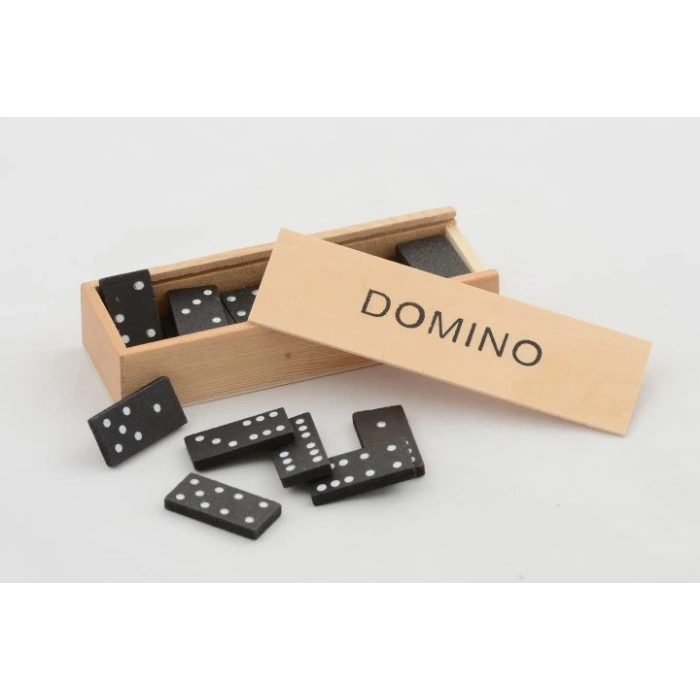 Ahşap Kutulu Domino Oyunu Model 2