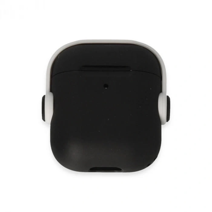 Airpods 2 (2.nesil) Cool Kılıf - Siyah-beyaz