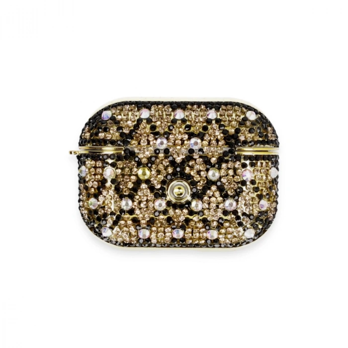 Airpods Pro 2 (2.nesil) Klor Taşlı Kılıf - Desen 4