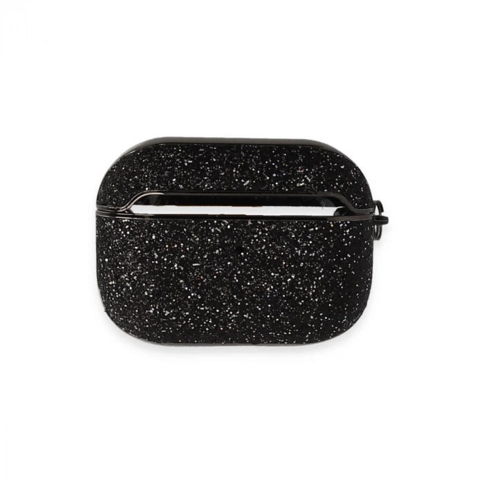 Airpods Pro 2 (2.nesil) Spell Simli Kılıf - Siyah