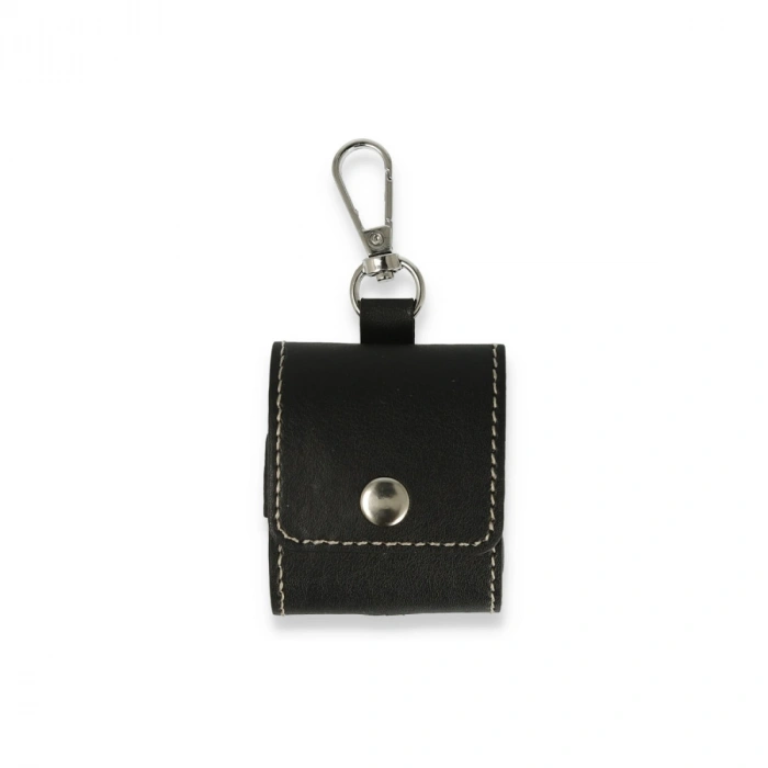 Apple Airpods 2 (2.nesil) Askılı Kılıf - Siyah