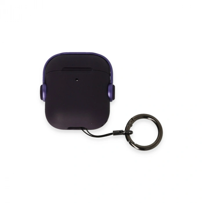 Apple Airpods 2 (2.nesil) Cool Kılıf - Derin Mor