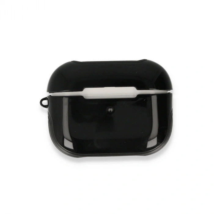 Apple Airpods Pro (1.nesil) 3in1 Kılıf - Siyah