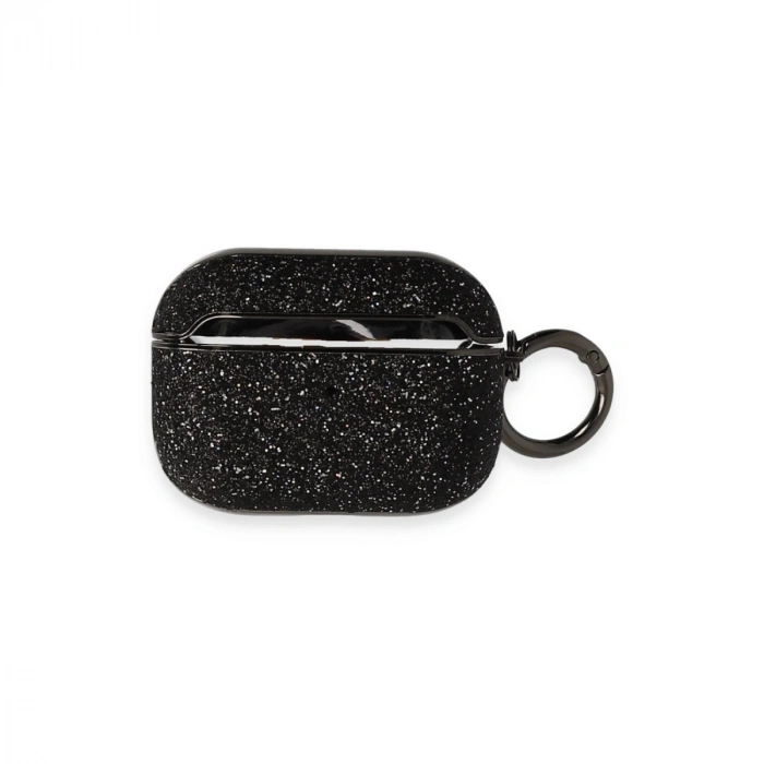 Apple Airpods Pro (1.nesil) Spell Simli Kılıf - Siyah