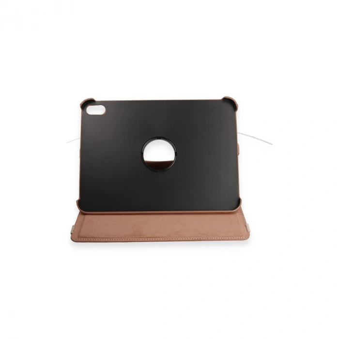 Apple İpad 2022 10.9 (10.nesil) Kılıf 360 Tablet Deri Kılıf - Rose Gold
