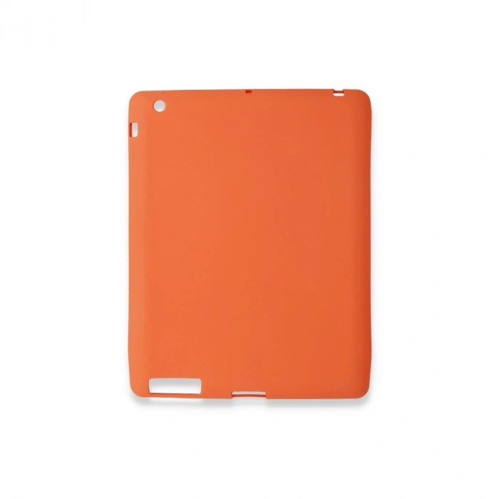 Apple İpad 4 9.7 Kılıf Evo Tablet Silikon - Turuncu