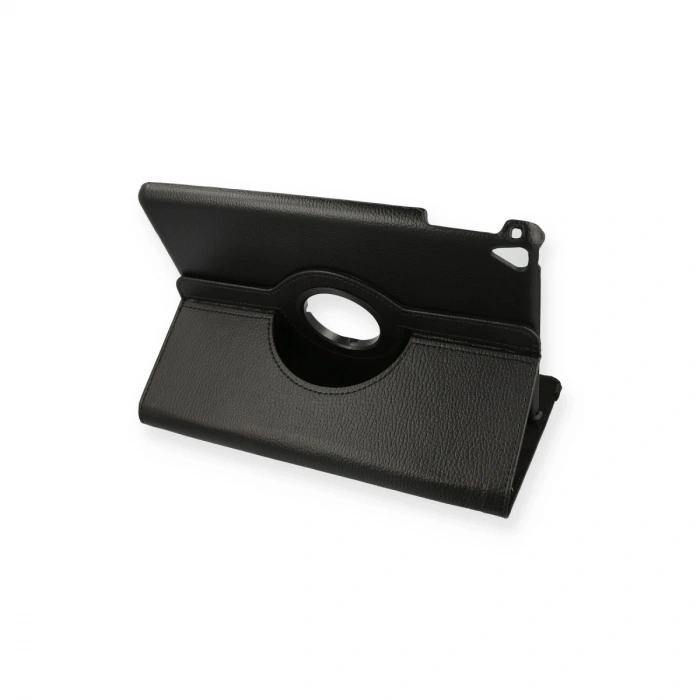 Apple İpad 9.7 (2018) Kılıf 360 Tablet Deri Kılıf - Siyah