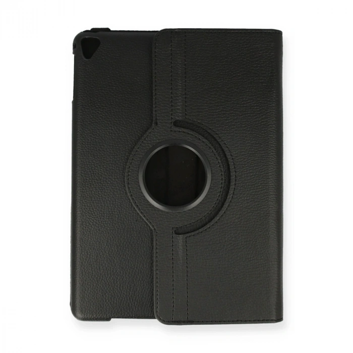 Apple İpad 9.7 (2018) Kılıf 360 Tablet Deri Kılıf - Siyah