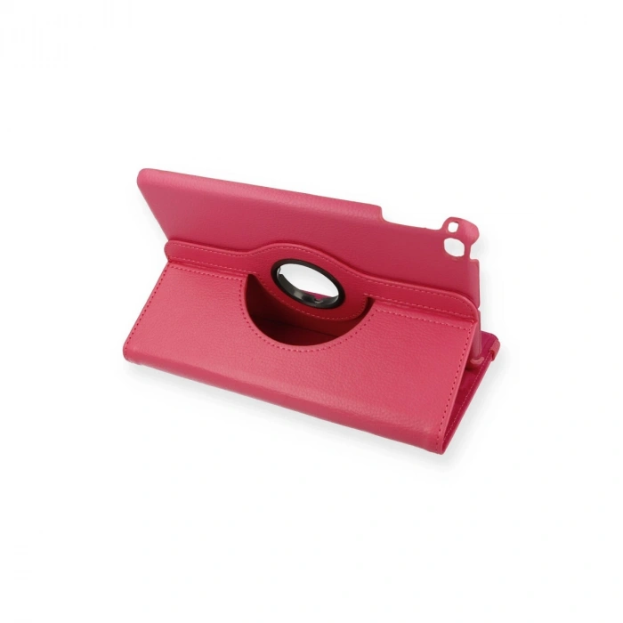 Apple İpad Mini 4 Kılıf 360 Tablet Deri Kılıf - Pembe