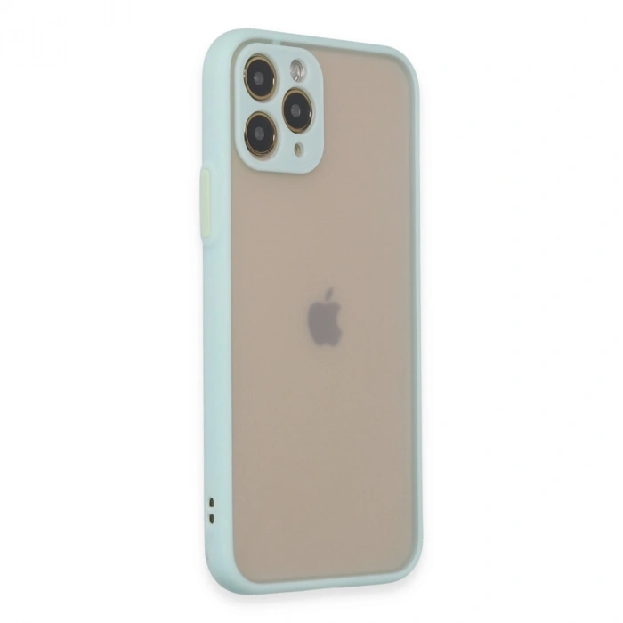 Apple İphone 11 Pro Kılıf Montreal Silikon Kapak - Turkuaz