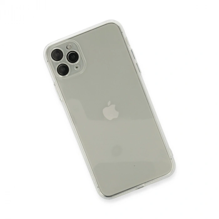 Apple İphone 11 Pro Max Kılıf Fly Lens Silikon - Şeffaf