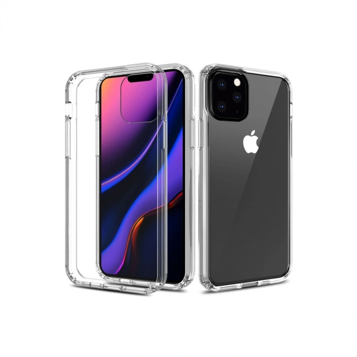 Apple İphone 11 Pro Max Kılıf Lüx Şeffaf Silikon