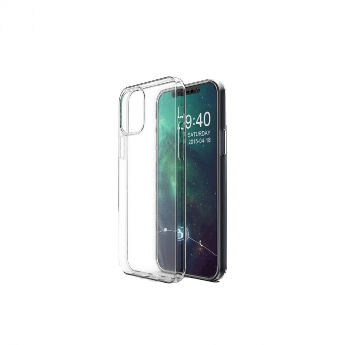 Apple İphone 12 Kılıf Lüx Şeffaf Silikon
