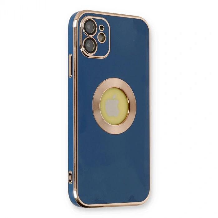 Apple İphone 12 Kılıf Store Silikon - Mavi