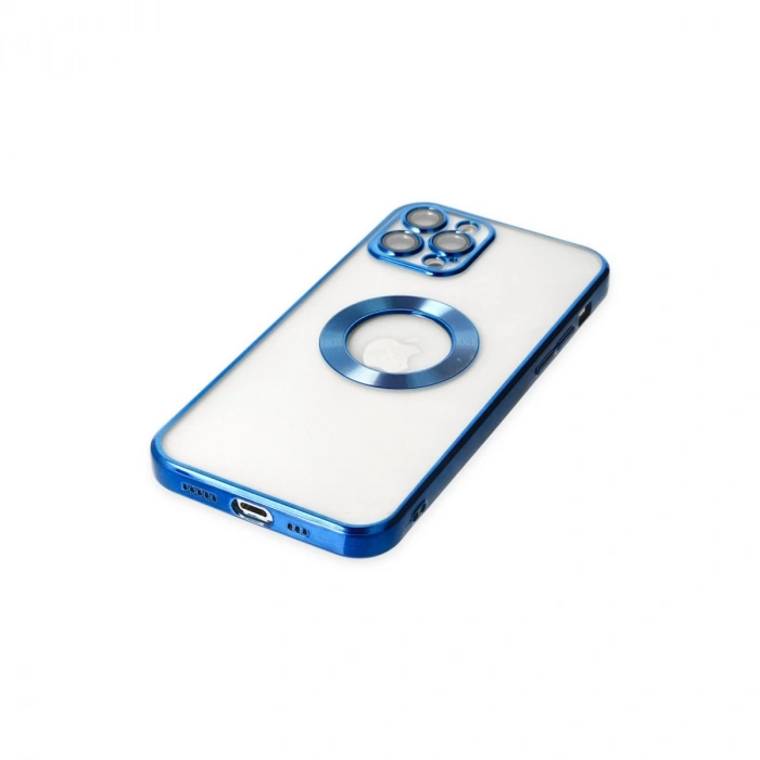 Apple İphone 12 Pro Kılıf Slot Silikon - Mavi