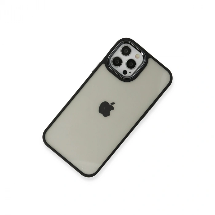 Apple İphone 12 Pro Max Kılıf Dora Kapak - Siyah