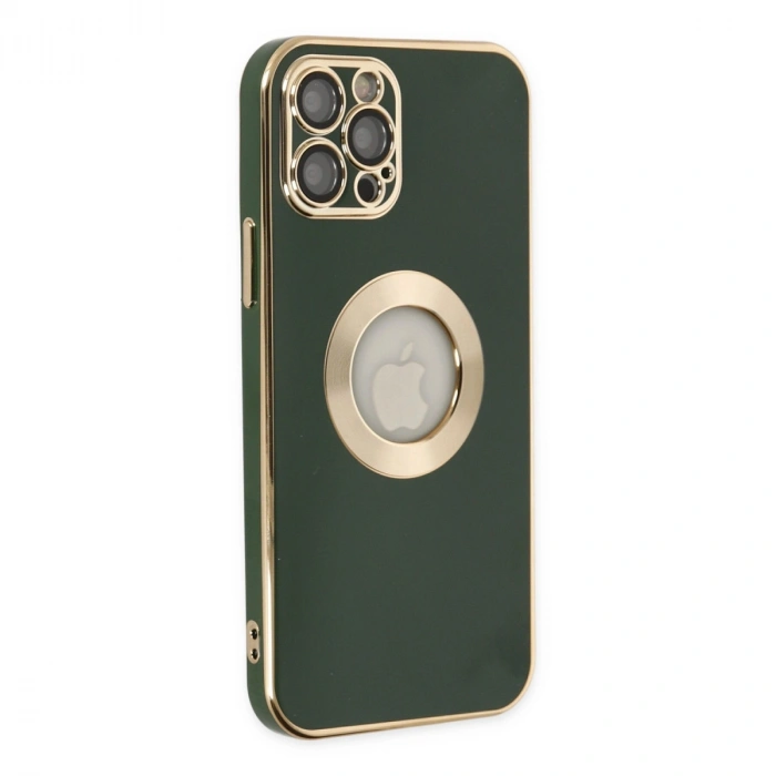 Apple İphone 12 Pro Max Kılıf Store Silikon - Yeşil