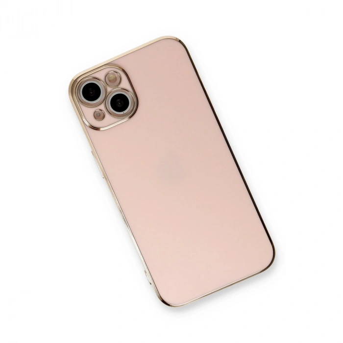 Apple İphone 13 Kılıf Volet Silikon - Pembe