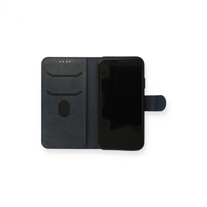 Apple İphone 13 Mini Kılıf Trend S Plus Kapaklı Kılıf - Lacivert