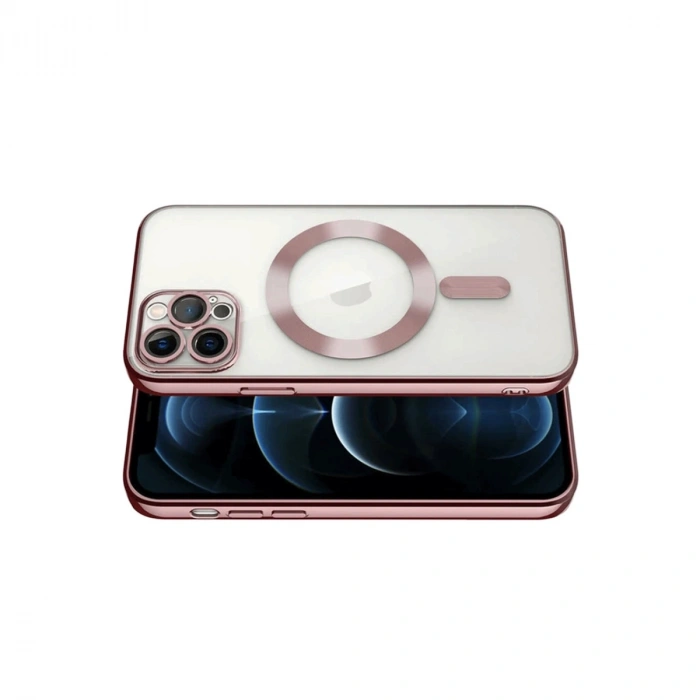 Apple İphone 13 Pro Kılıf Kross Magneticsafe Kapak - Rose