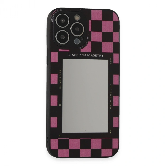 Apple İphone 13 Pro Kılıf Mirror Desenli Kapak - Mirror - 8