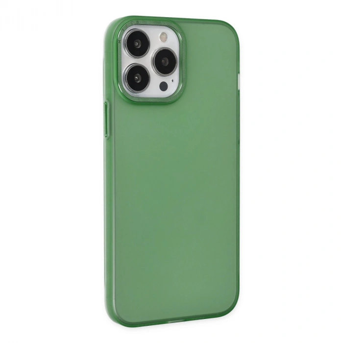 Apple İphone 13 Pro Kılıf Modos Metal Kapak - Koyu Yeşil