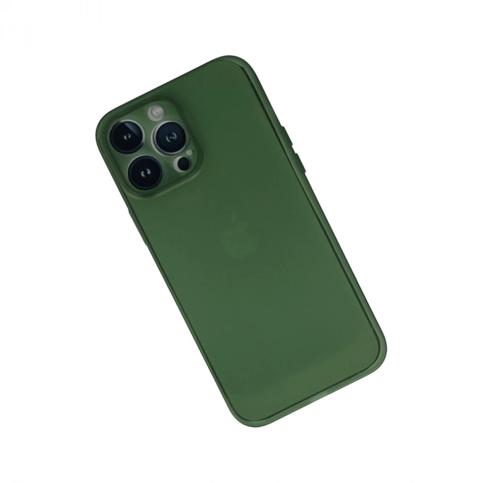 Apple İphone 13 Pro Kılıf Pp Ultra İnce Kapak - Yeşil