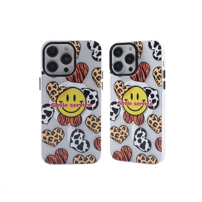 Apple İphone 13 Pro Max Kılıf Apollo Magneticsafe Desenli Kapak - Apollo Şeffaf - 2