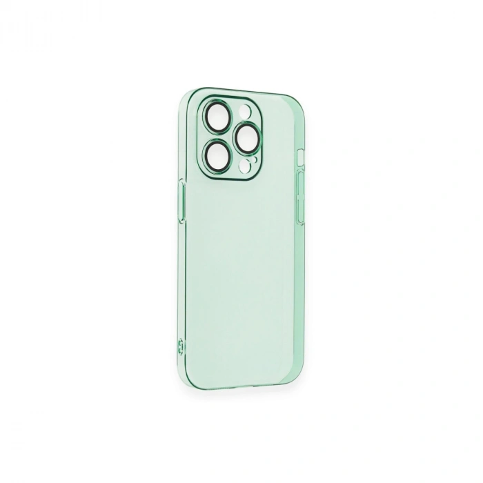 Apple İphone 13 Pro Max Kılıf Armada Lensli Kapak - Yeşil