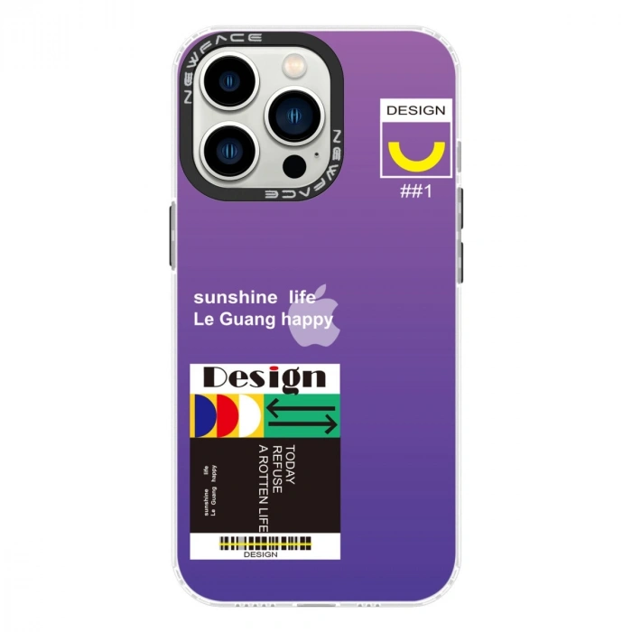 Apple İphone 13 Pro Max Kılıf Estoril Desenli Kapak - Estoril - 4