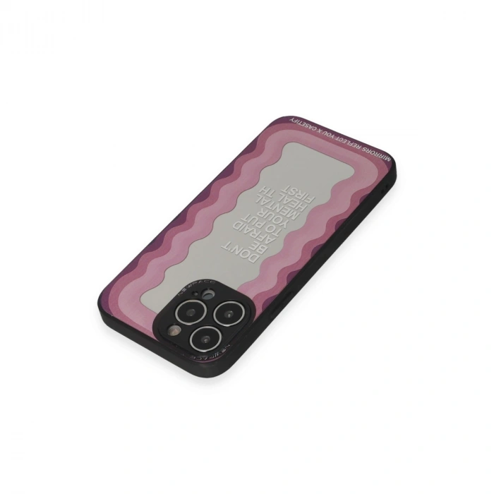 Apple İphone 13 Pro Max Kılıf Mirror Desenli Kapak - Mirror - 11