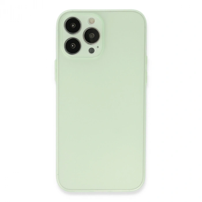 Apple İphone 13 Pro Max Kılıf Puma Silikon - Açık Yeşil