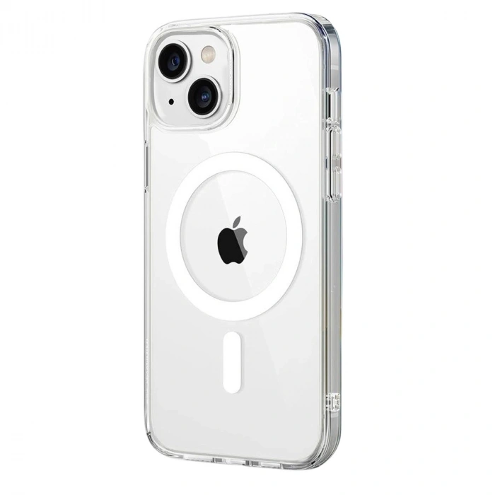 Apple İphone 14 Combo Sert Şeffaf Magsafe Kapak - Şeffaf