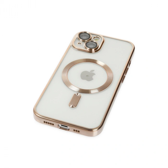 Apple İphone 14 Kılıf Kross Magneticsafe Kapak - Gold