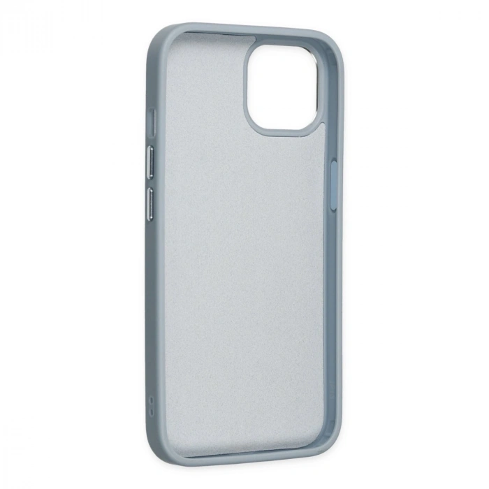 Apple İphone 14 Plus Kılıf Asya Deri Silikon - Sierra Blue