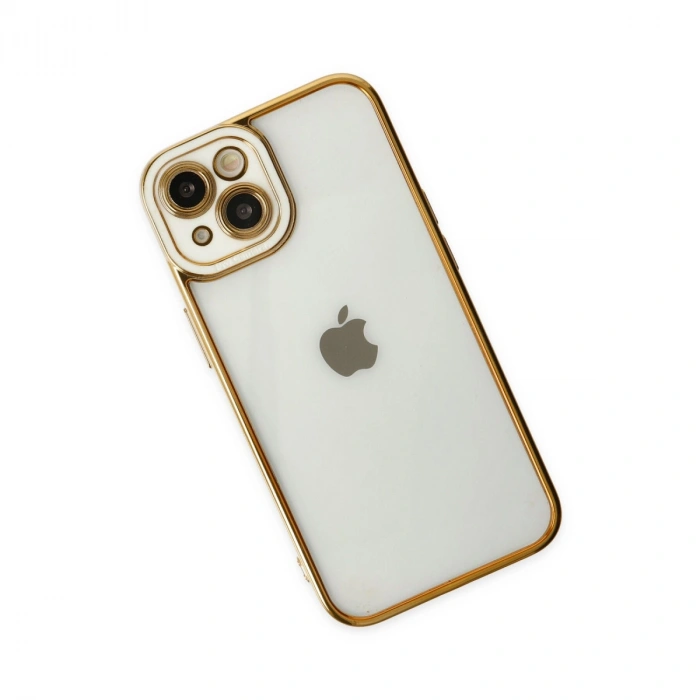 Apple İphone 14 Plus Kılıf Liva Lens Silikon - Beyaz