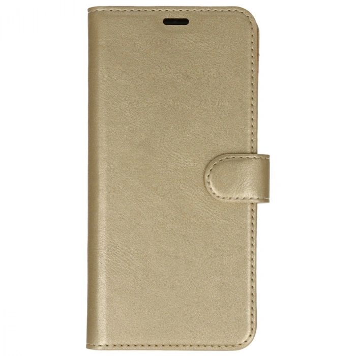 Apple İphone 14 Plus Kılıf Trend S Plus Kapaklı Kılıf - Gold