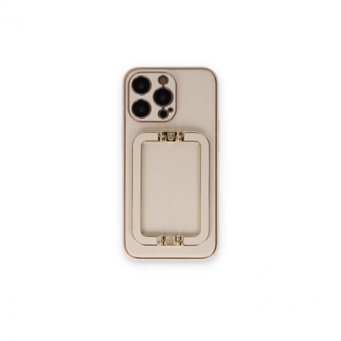Apple İphone 14 Pro Kılıf Coco Elit Kapak - Gold
