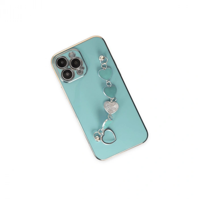 Apple İphone 14 Pro Kılıf Esila Silikon - Su Yeşili