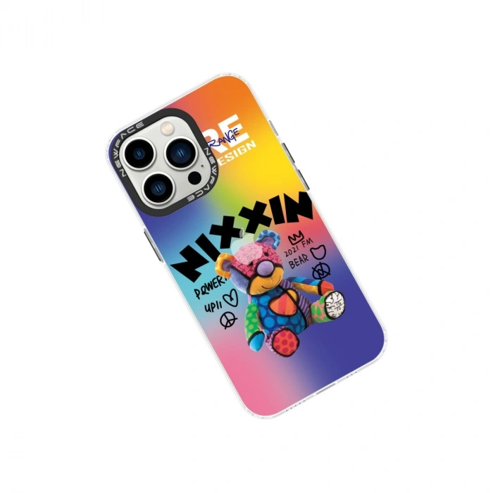 Apple İphone 14 Pro Kılıf Estoril Desenli Kapak - Estoril - 11