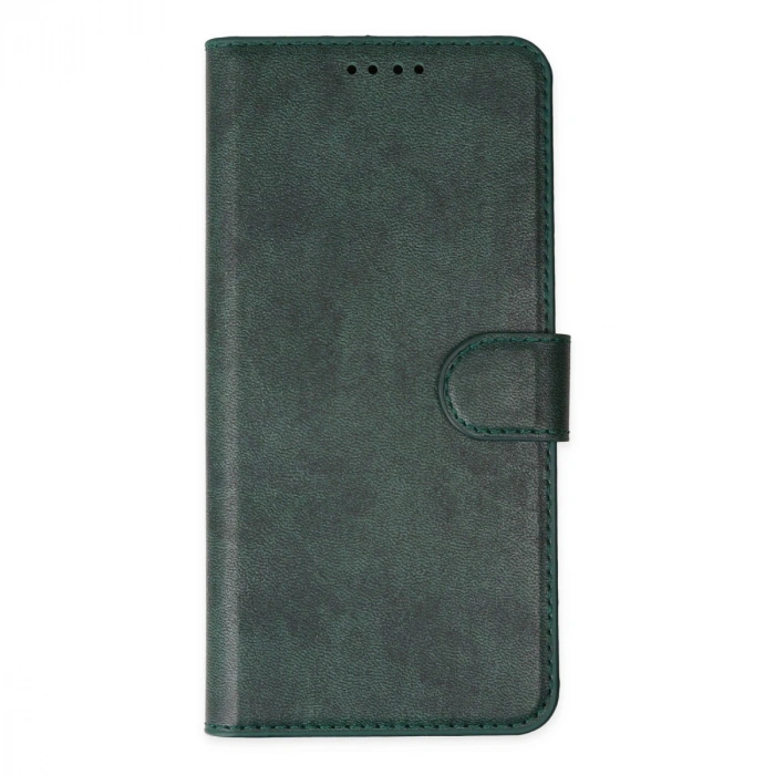 Apple İphone 14 Pro Kılıf Trend S Plus Kapaklı Kılıf - Yeşil