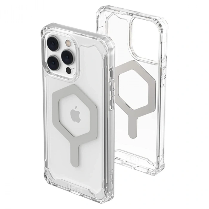 Apple İphone 14 Pro Kılıf Uag Plyo Magneticsafe Silikon - Şeffaf