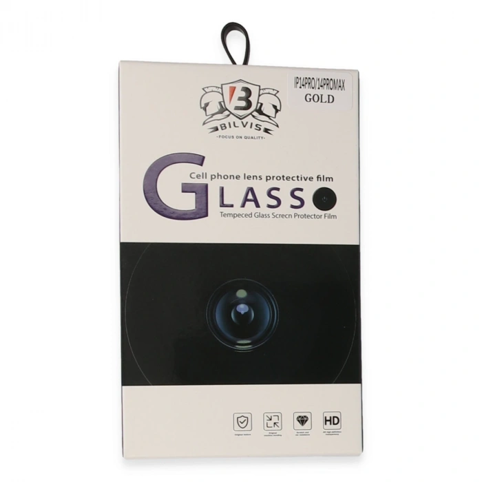 Apple İphone 14 Pro Max Bilvis Titan Kamera Lens - Gold