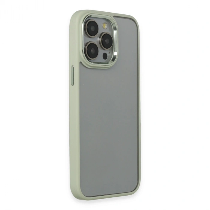 Apple İphone 14 Pro Max Kılıf Power Silikon - Yeşil