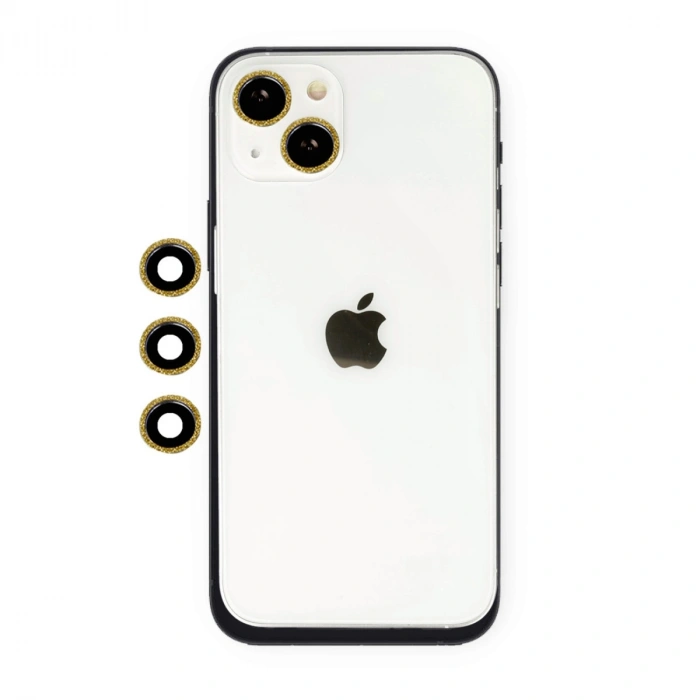 Apple İphone 14 Shine Kamera Lens - Gold