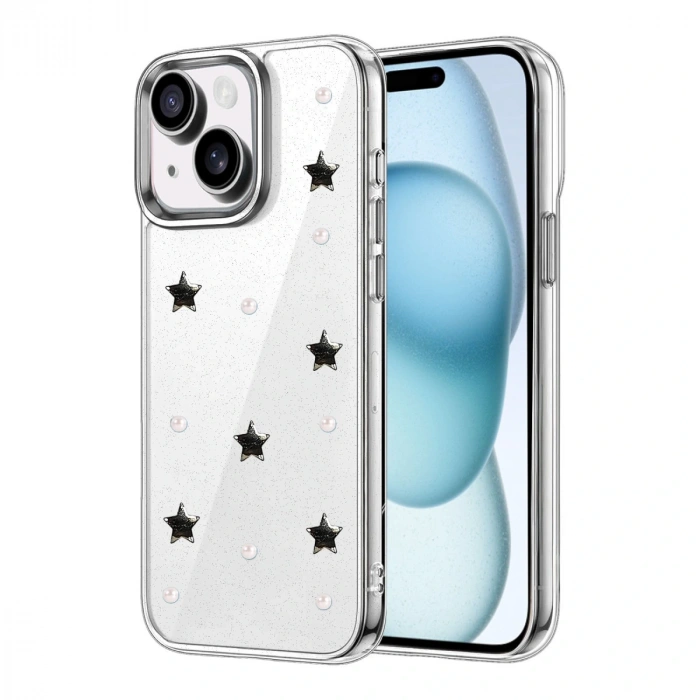 Apple İphone 15 Fiyonk Desenli Kapak - Desen 7